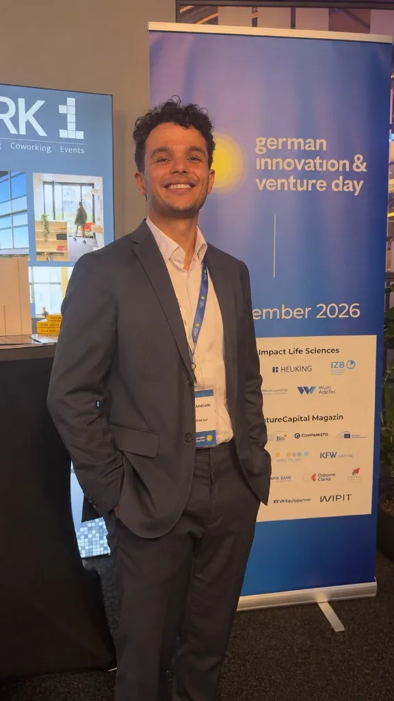Thiago Andrade beim German Innovation & Venture Day, 2026