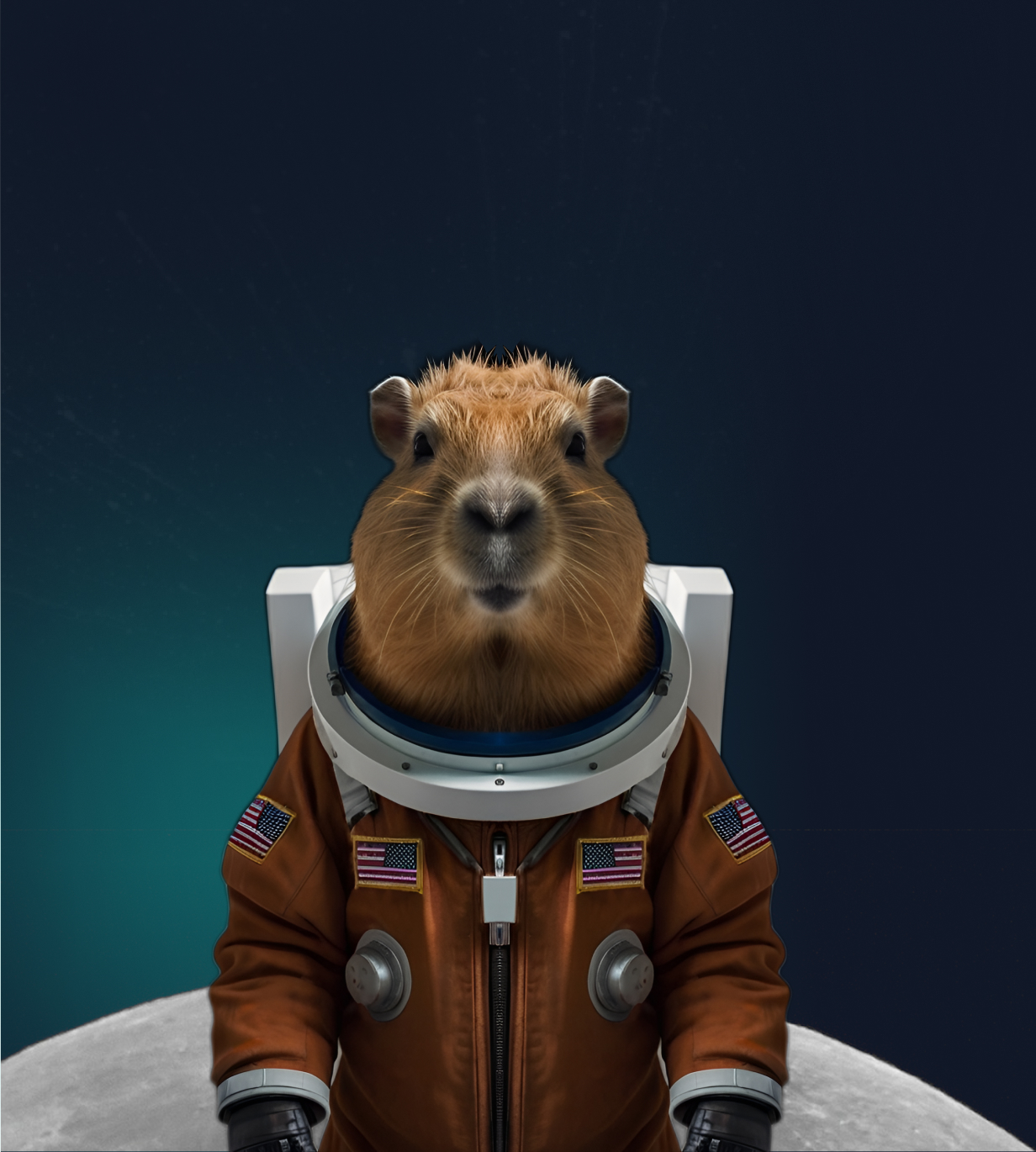 Capivara Astronaut