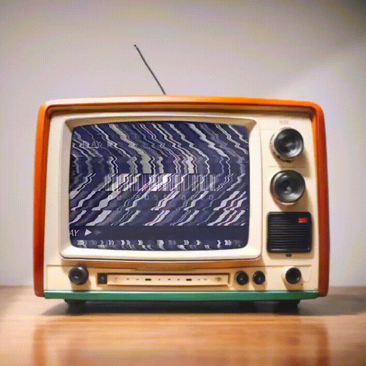 Static TV Video